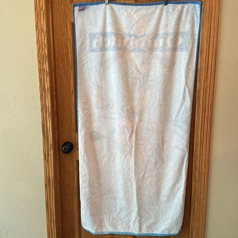 HARRY POTTER Vintage 2000 Quidditch Beach Towel | Flying Scene | WB Tag
